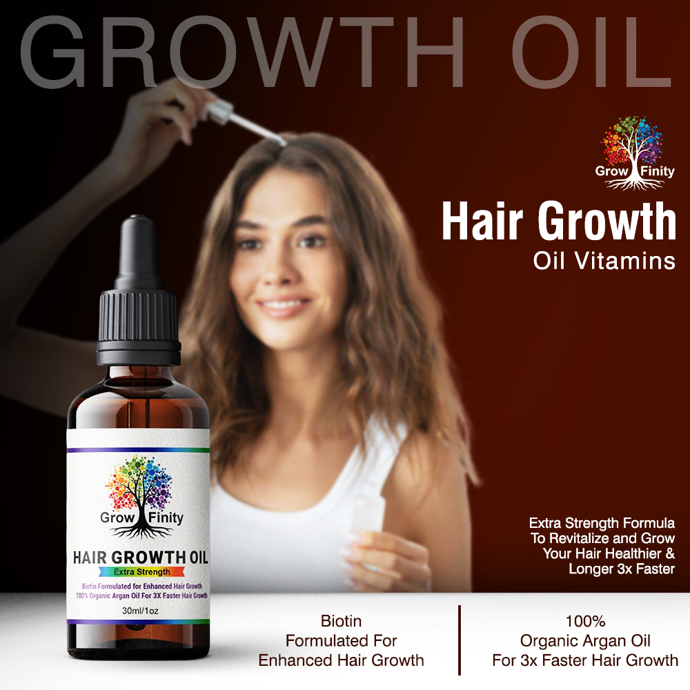 GrowFinity Hair Growth Oil